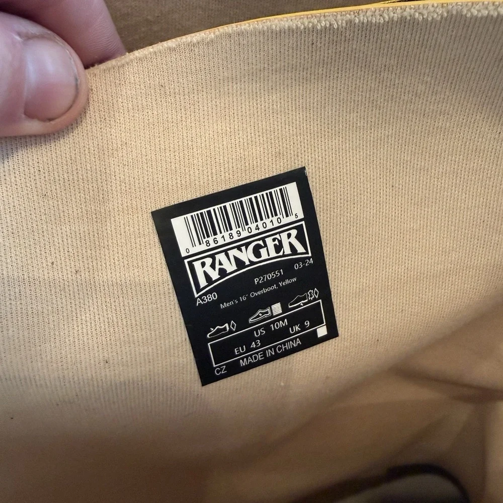 Ranger by Honeywell Yellow 16